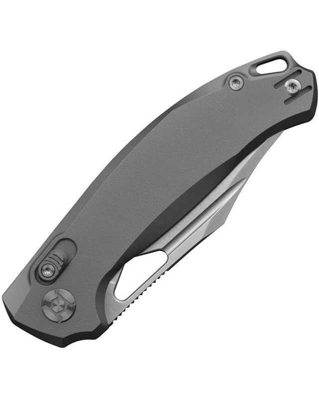 DJANGO ELMAX steel blade satin finish Crossbar Lock Titanium handle DJANGO ELMAX steel blade satin finish Crossbar Lock Titanium handle