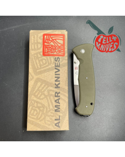 Collector AL MAR SERE 2000 VG-10 steel OD Green G10 handle