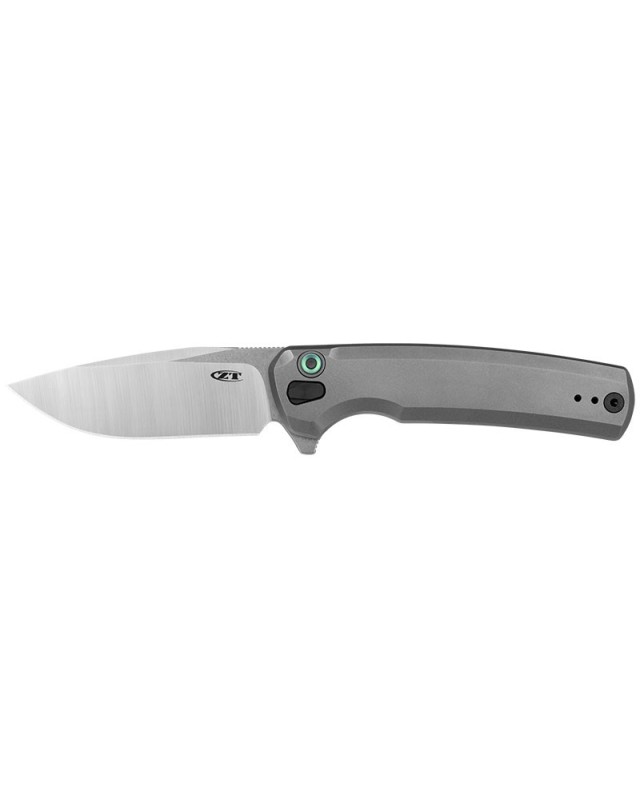 ZT0044 S45VN steel satin finish titanium handle button lock flipper ZT0044 S45VN steel satin finish titanium handle button lock flipper