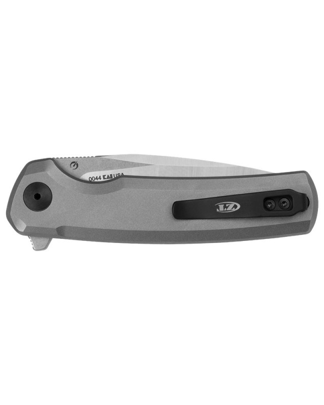 ZT0044 S45VN steel satin finish titanium handle button lock flipper ZT0044 S45VN steel satin finish titanium handle button lock flipper