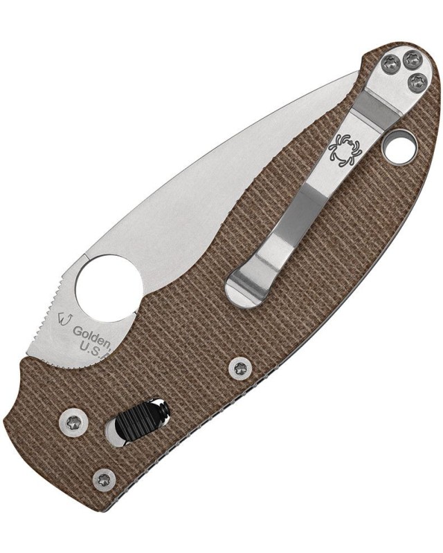 Manix 2 CruWear Canva Micarta Ball cage lock Manix 2 CruWear Canva Micarta Ball cage lock
