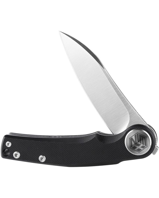 WIN+ Linerlock black G10 D2 steel satin finish WIN+ Linerlock black G10 D2 steel satin finish