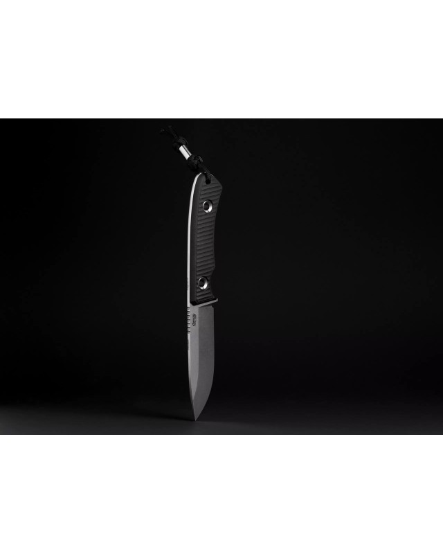 Polheim CPM-MagnaCut steel Satin Finish black Micarta handle black kydex