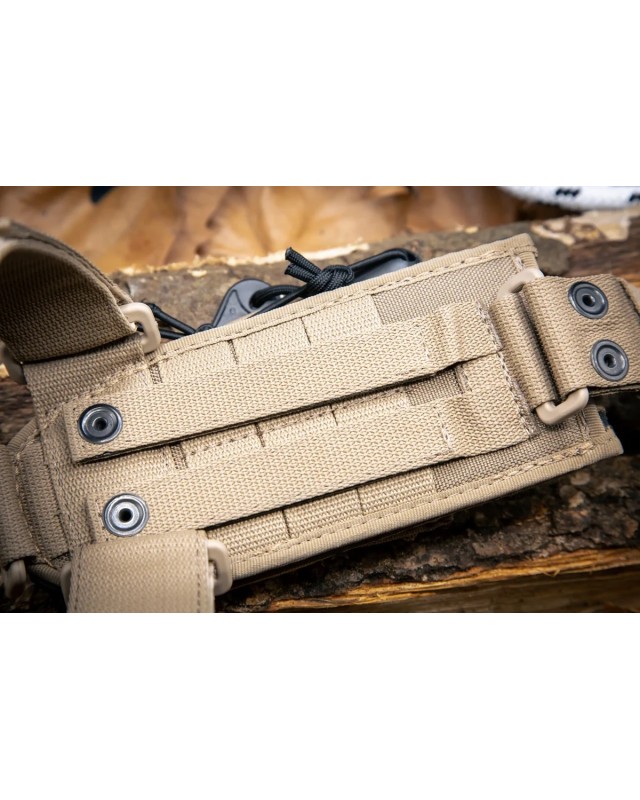 Ontos II Expeditions full tang N690 steel blackwash finish tan Forprene handle fire steel Ontos II Expeditions full tang N690 steel blackwash finish tan Forprene handle fire steel