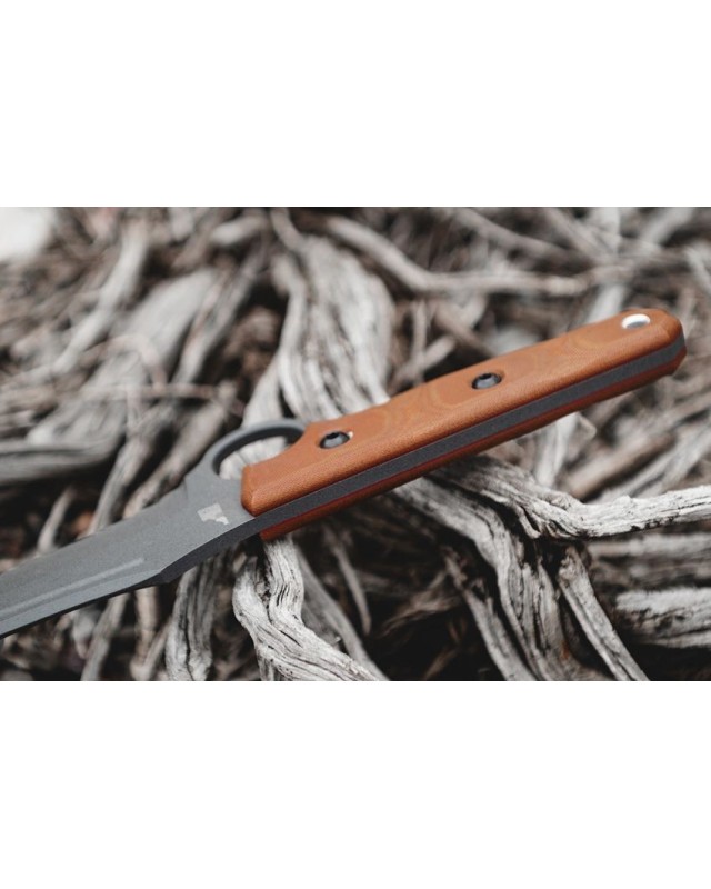 Lilith Full Tang 1095HC Machete tactical gunsmoke gray finish Tan Canva micarta Black Kydex Sheath Lilith Full Tang 1095HC Machete tactical gunsmoke gray finish Tan Canva micarta Black Kydex Sheath