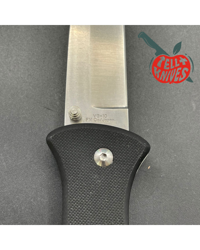 Collector AL MAR SERE 2000 VG-10 steel satin finish Black G10 handle SEKI Japan Collector AL MAR SERE 2000 VG-10 steel satin finish Black G10 handle SEKI Japan