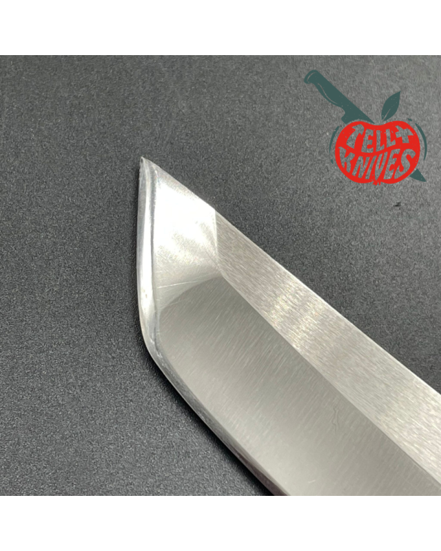 Vintage & Collector Master Tanto - 13A AUS8 steel Kraton handle Brass guard and pommel