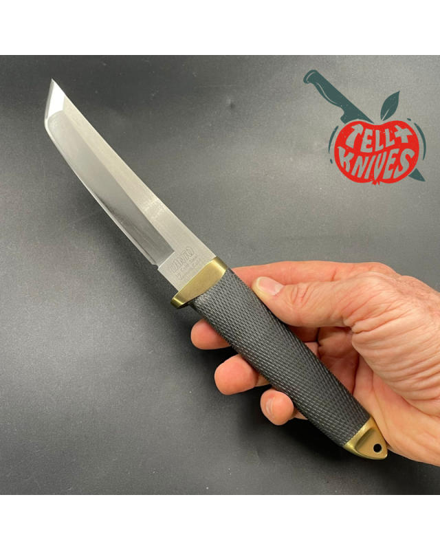 Vintage & Collector Master Tanto - 13A AUS8 steel Kraton handle Brass guard and pommel