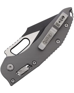 Stitch S/E Ram Lok M390MK steel Two Tone Finish Fully Serrated Fluted Grey Aluminium
