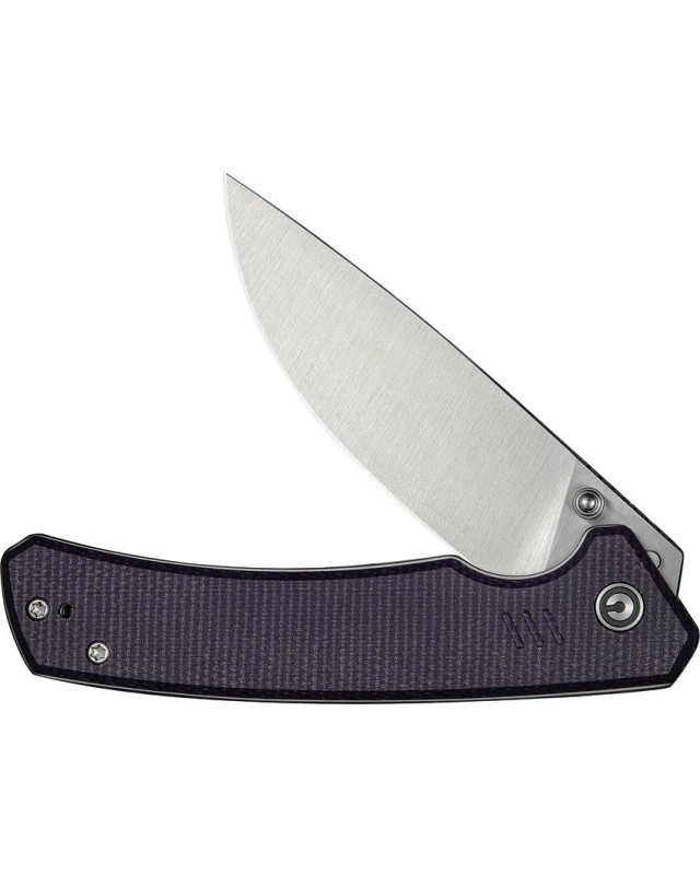 Merit Linerlock 14C28N stainless steel satin finish Purple G10 handle Merit Linerlock 14C28N stainless steel satin finish Purple G10 handle