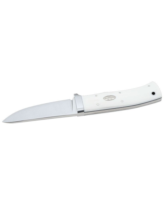 HK6 Hunter's Knife Full tang CowryX Damascus steel Elforyn handle black leather sheath HK6 Hunter's Knife Full tang CowryX Damascus steel Elforyn handle black leather sheath