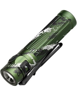 Baton 3 Pro Green Brush Strokes Finish - 1500Lm