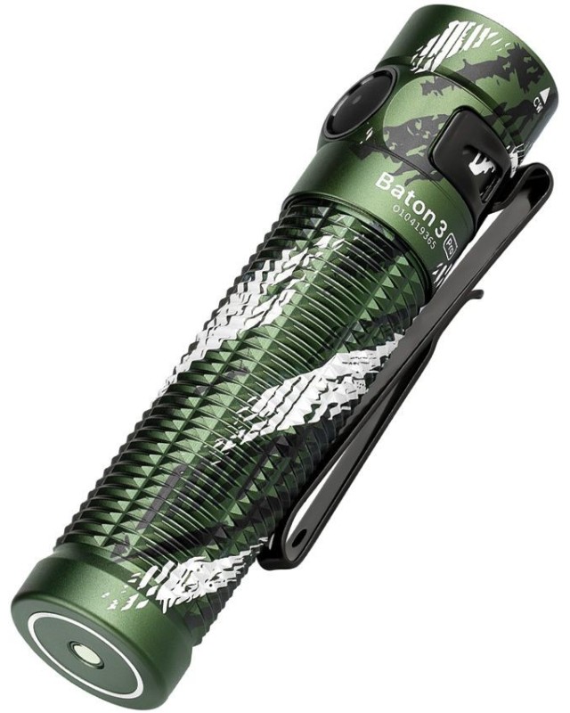 Baton 3 Pro Green Brush Strokes Finish - 1500Lm Baton 3 Pro Green Brush Strokes Finish - 1500Lm