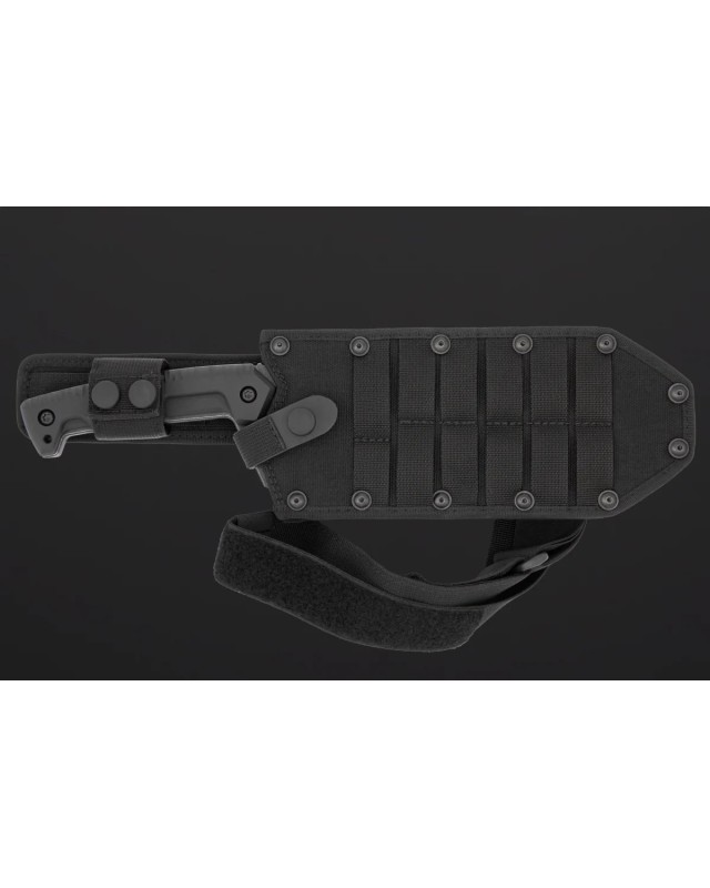 Fat Boy Dark Stone Full Tang N690 stainless steel blackwash finish G10 handle Black Cordura Sheath Fat Boy Dark Stone Full Tang N690 stainless steel blackwash finish G10 handle Black Cordura Sheath