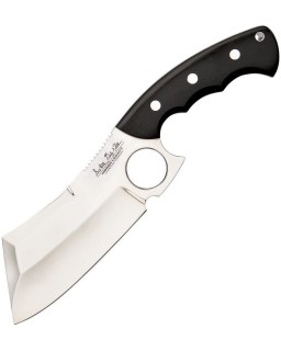 Cleaver full tang fixed blade knife Blood Wood handle