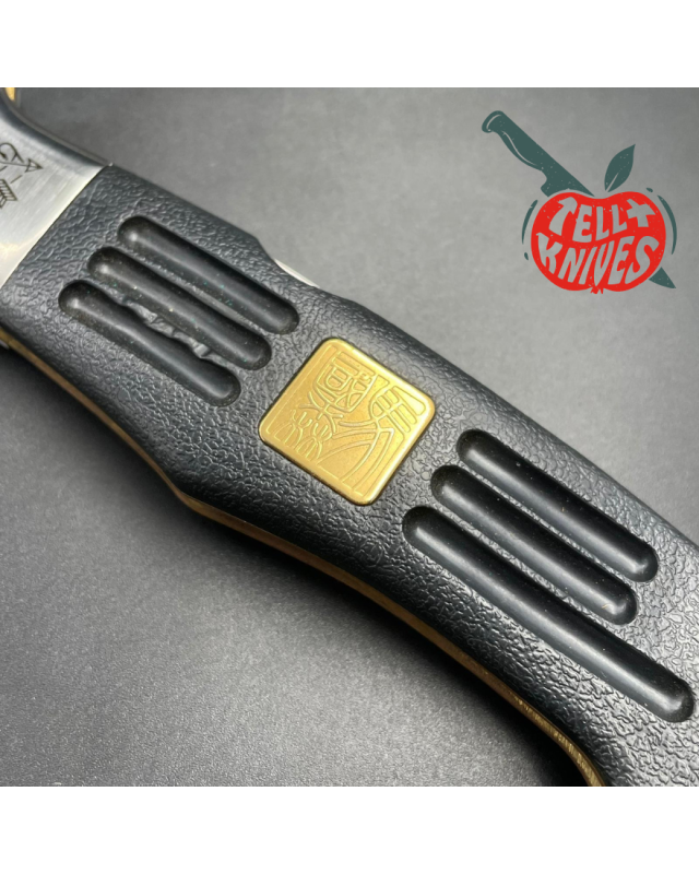 Vintage AL MAR SERE 3003 Special Forces AUS6-A steel Kraton handle brass medallions SEKI Japan