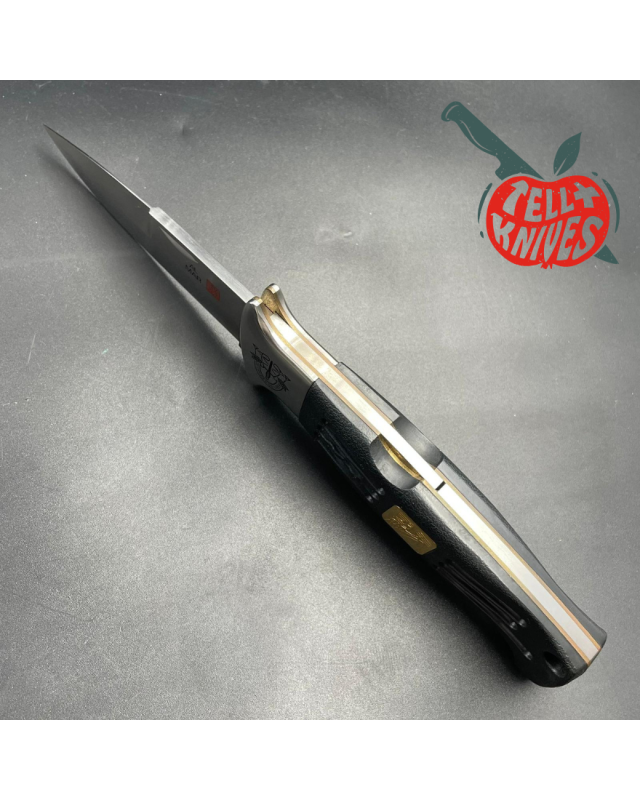 Vintage AL MAR SERE 3003 Special Forces AUS6-A steel Kraton handle brass medallions SEKI Japan