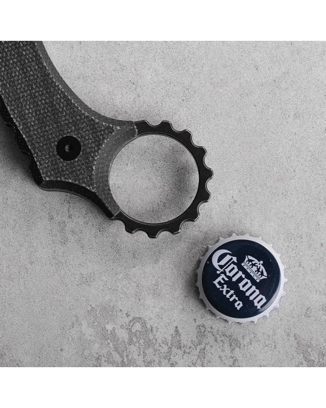 Dirty Girl Karambit Fixed Blade 14C28N steel blackwash finish Black Micarta handle Black kydex sheath Dirty Girl Karambit Fixed Blade 14C28N steel blackwash finish Black Micarta handle Black kydex sheath