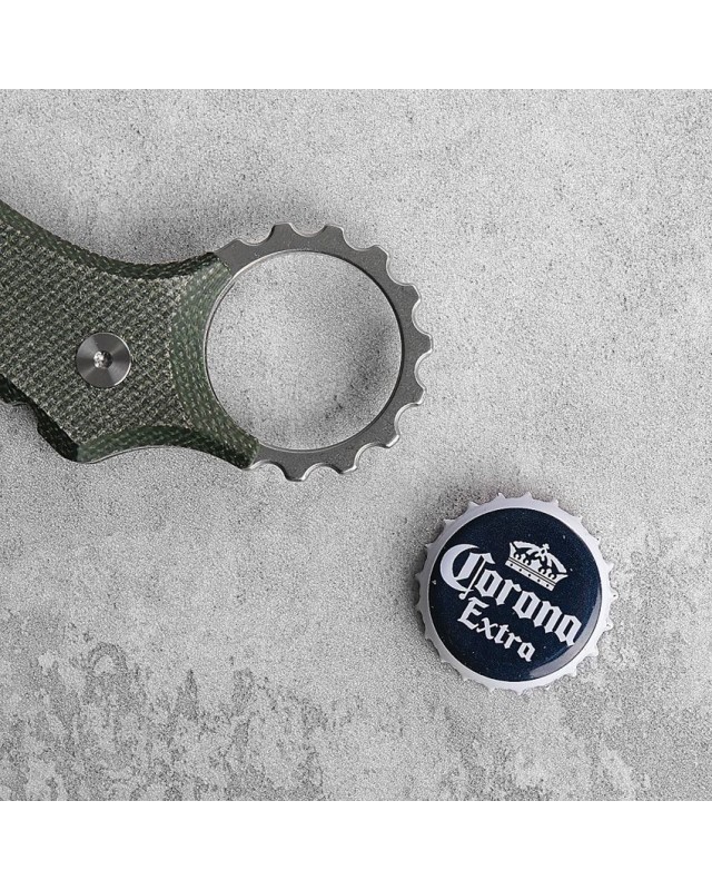 Dirty Girl Karambit Fixed Blade 14C28N steel stonewash finish Green Micarta handle Black kydex sheath Dirty Girl Karambit Fixed Blade 14C28N steel stonewash finish Green Micarta handle Black kydex sheath