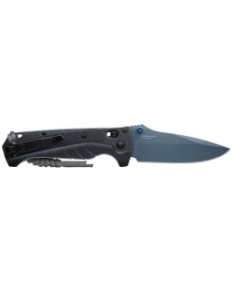 Adira MagnaCut Steel Blue Cerakote coated 18060BT Grivory handle AXIS-lock