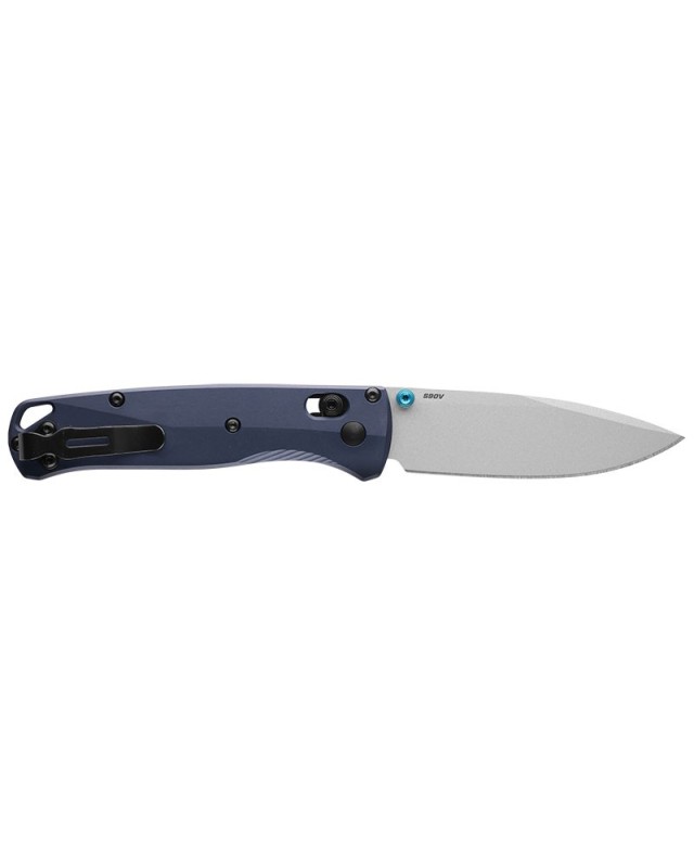 Bugout S90V Premium Steel stonewash finish blue aluminium handle AXIS-lock Bugout S90V Premium Steel stonewash finish blue aluminium handle AXIS-lock