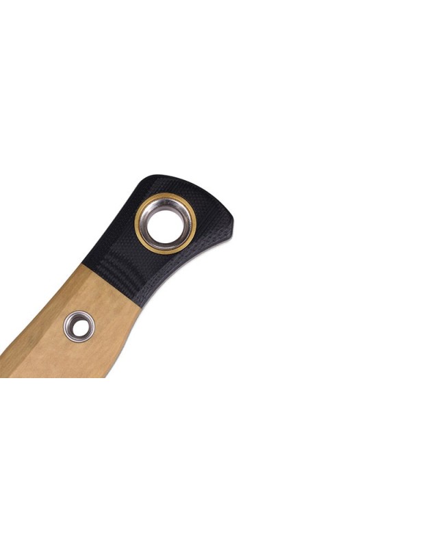 Meatcrafter CPM154 steel stonewash finish wood and G10 handle Meatcrafter CPM154 steel stonewash finish wood and G10 handle