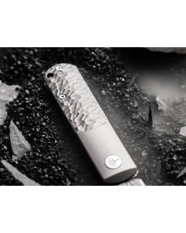 BRLW Meteorite Damast blade Limited Edition Titanium handle BRLW Meteorite Damast blade Limited Edition Titanium handle