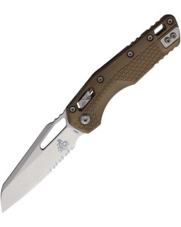 MSI 30th Anniversary Edition Ram-Lok M390MK steel stonewash part. serr blade Dark Earth Tri-Grip polymer
