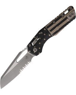 MSI USA Flag Ram-Lok M390MK steel Apocalyptic Finish Black Tri-Grip polymer