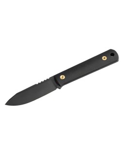 BFF Packlite Allblack Stargaze MagnaCut steel Full Tang Richlite Handle Black Kydex sheath