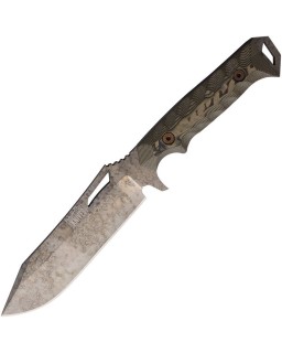 GEN 2 Shepherd XL Full Tang CPM-MagnaCut Steel Monsoon Finish Ultrex Camo G10 handle Black kydex sheath