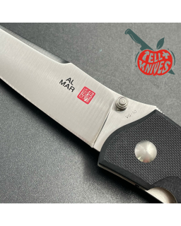 AL MAR KNIVES - Shrike VG-10 steel satin finish Black G10 handle SEKI Japan