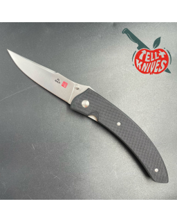 AL MAR KNIVES - Shrike VG-10 steel satin finish Black G10 handle SEKI Japan