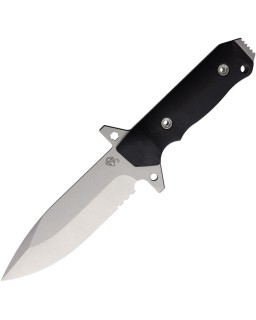 AIO-2 Fixed Blade Full Tang 3V steel black G10 handle Black Kydex sheath