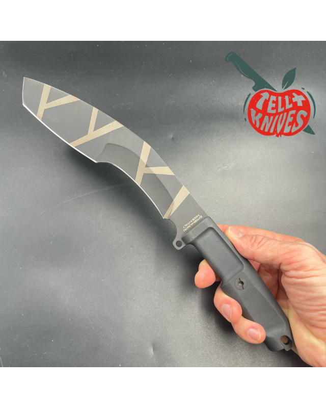 Occasion - Small Kukri Warfare finish N690 steel Forprene Handle Occasion - Small Kukri Warfare finish N690 steel Forprene Handle