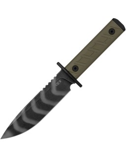 Tigerstripes Limited Edition 0006 Fixed Blade CPM-3V steel Olive G10 handle black kydex sheath