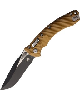 Amphibian S/E Ram-Lok M390MK steel two-tone finish fluted tan aluminium