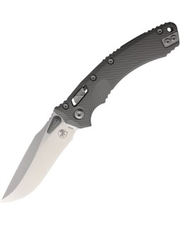 Amphibian S/E Ram-Lok M390MK steel stonewash finish fluted gray aluminium handle