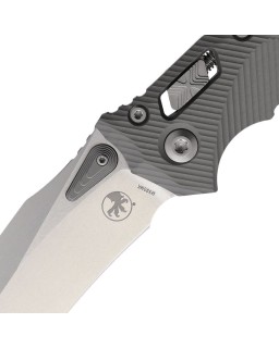 Amphibian S/E Ram-Lok M390MK steel stonewash finish fluted gray aluminium handle
