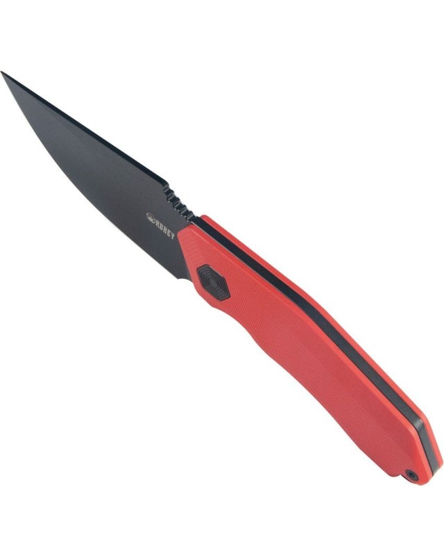 Basilisk Fixed Blade Full Tang  14C28N stainless steel blackwash finish Red G10 handle Basilisk Fixed Blade Full Tang  14C28N stainless steel blackwash finish Red G10 handle