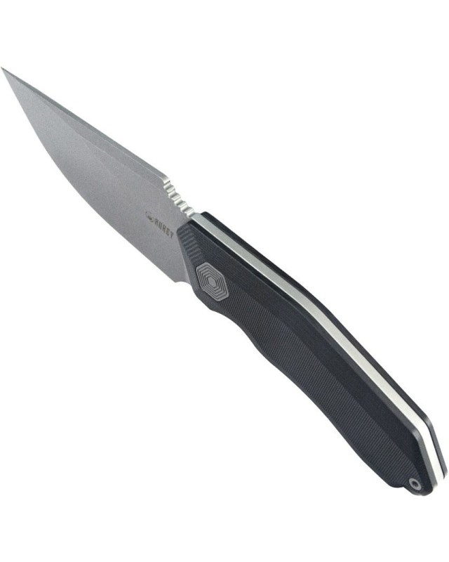Basilisk Fixed Blade Full Tang 14C28N stainless steel stonewash finish black G10 handle Basilisk Fixed Blade Full Tang 14C28N stainless steel stonewash finish black G10 handle