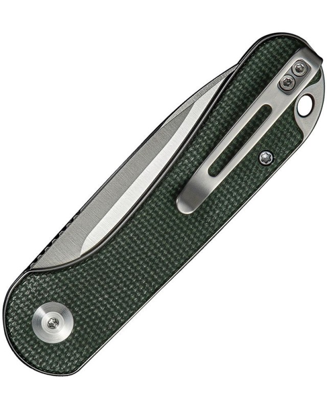 Elementum Slip Joint 14C28N stainless steel satin finish blade Green Micarta handle Elementum Slip Joint 14C28N stainless steel satin finish blade Green Micarta handle