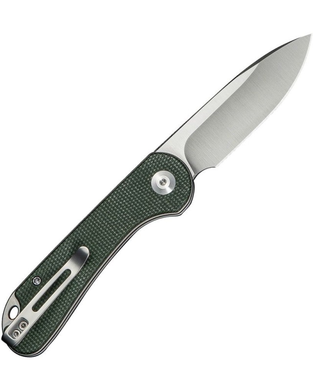 Elementum Slip Joint 14C28N stainless steel satin finish blade Green Micarta handle Elementum Slip Joint 14C28N stainless steel satin finish blade Green Micarta handle