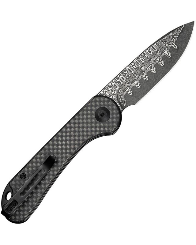 Elementum Slip Joint Damascus stainless steel Carbon Fiber handle Elementum Slip Joint Damascus stainless steel Carbon Fiber handle