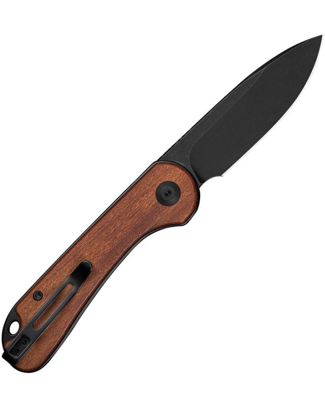 Elementum Slip Joint 14C28N stainless steel blackwash finish blade Guibourtia wood handle Elementum Slip Joint 14C28N stainless steel blackwash finish blade Guibourtia wood handle