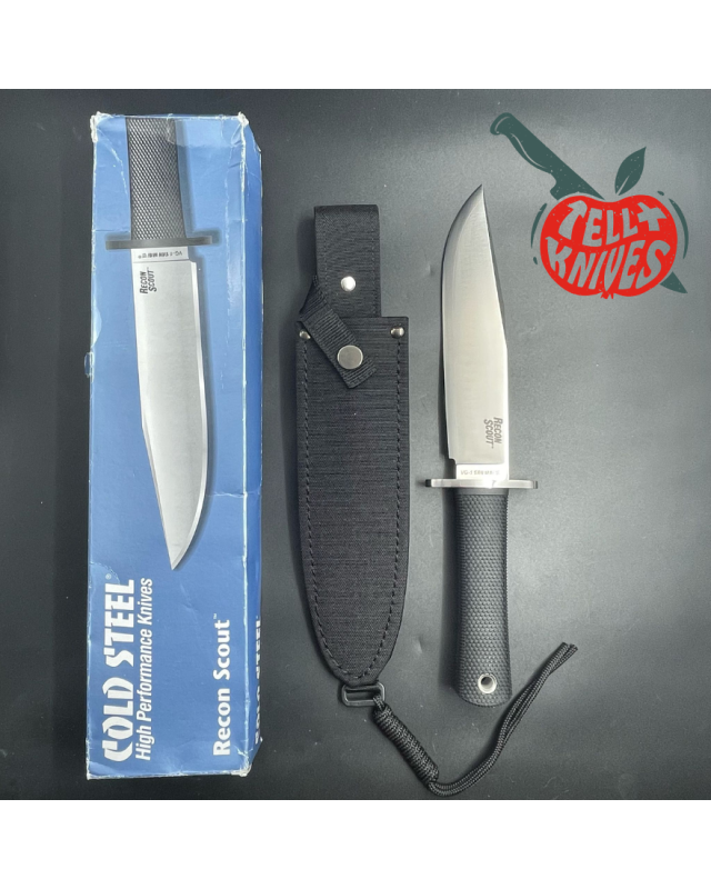 Collector Recon Scout Bowie VG-1 SAN MAI steel Kraton handle with original box made by HATTORI Japan Collector Recon Scout Bowie VG-1 SAN MAI steel Kraton handle with original box made by HATTORI Japan