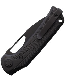 PL-XE Pivot Lock Nitro-V stainless steel blade Black PVD coated Black Micarta handle