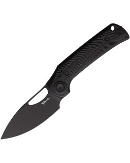 PL-XE Pivot Lock Nitro-V stainless steel blade Black PVD coated Black Micarta handle