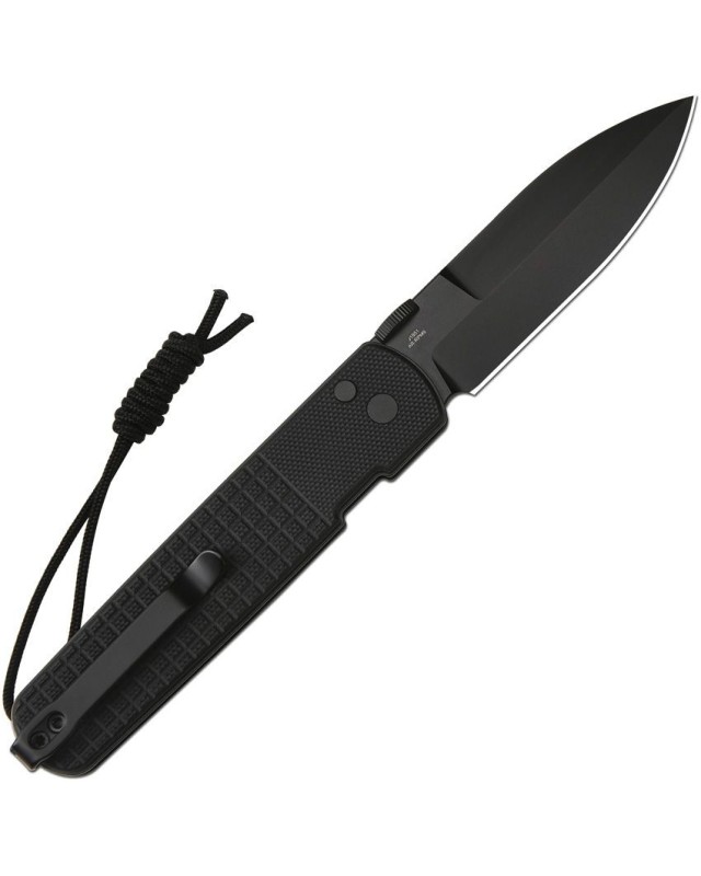 Locust Button Lock AR-RPM9 steel black PVD coated Black G10 handle Locust Button Lock AR-RPM9 steel black PVD coated Black G10 handle
