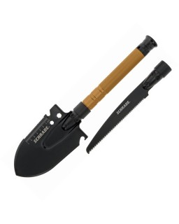 Frontier Survival Shovel Saw Combo Aluminium handle